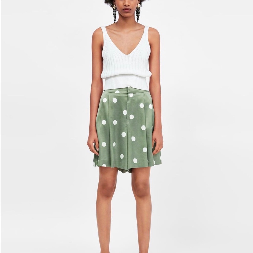 Zara Polka Dot Shorts